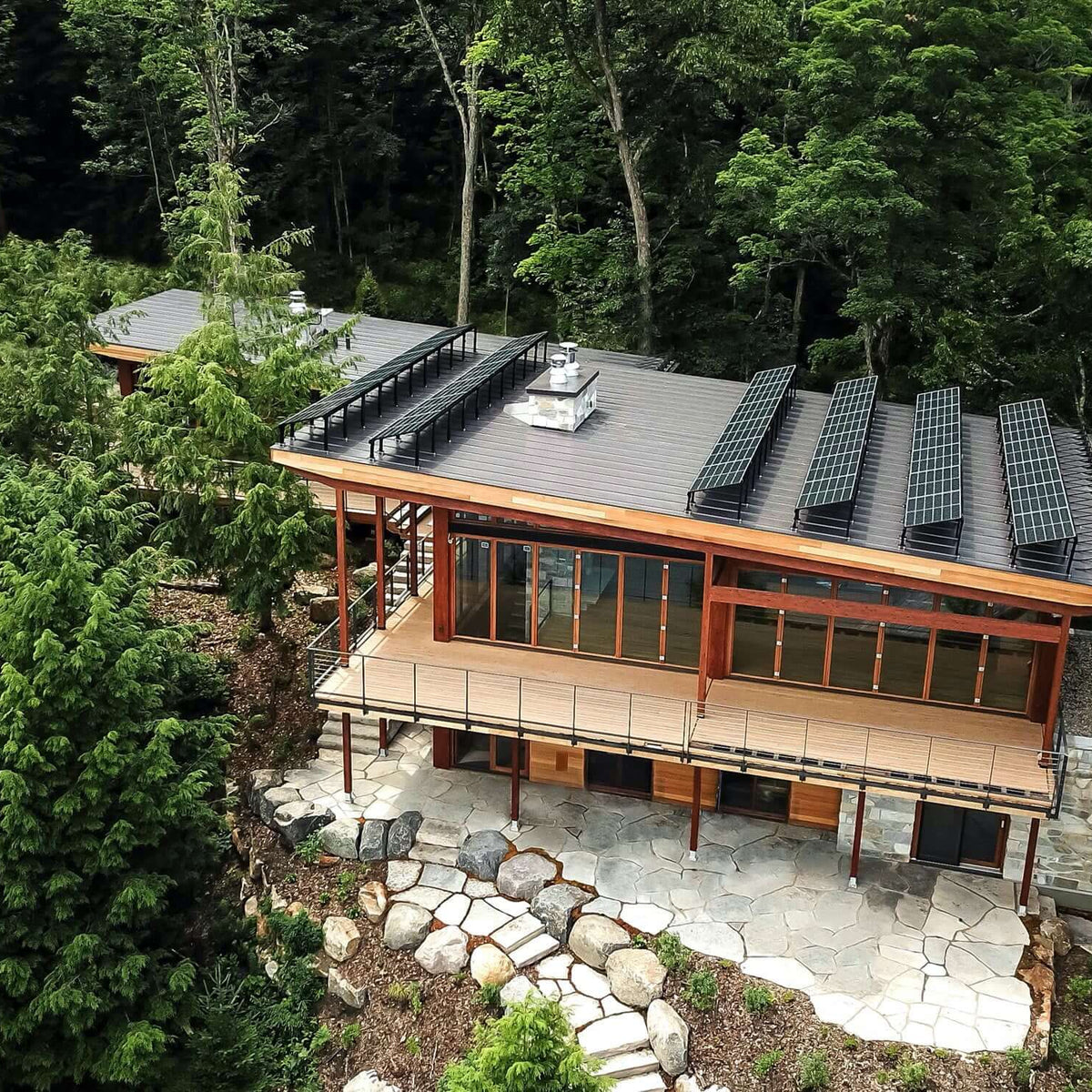 Curated visual reference: Visual Reference: Off Grid Cottage Montebello