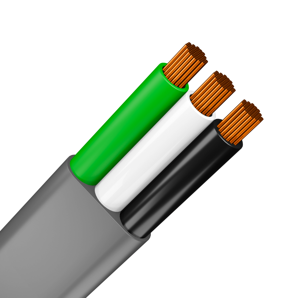 #18 AWG BOAT Cable, 3 Conductors, CSA TEW and UL Certified, (Sold by the Foot)