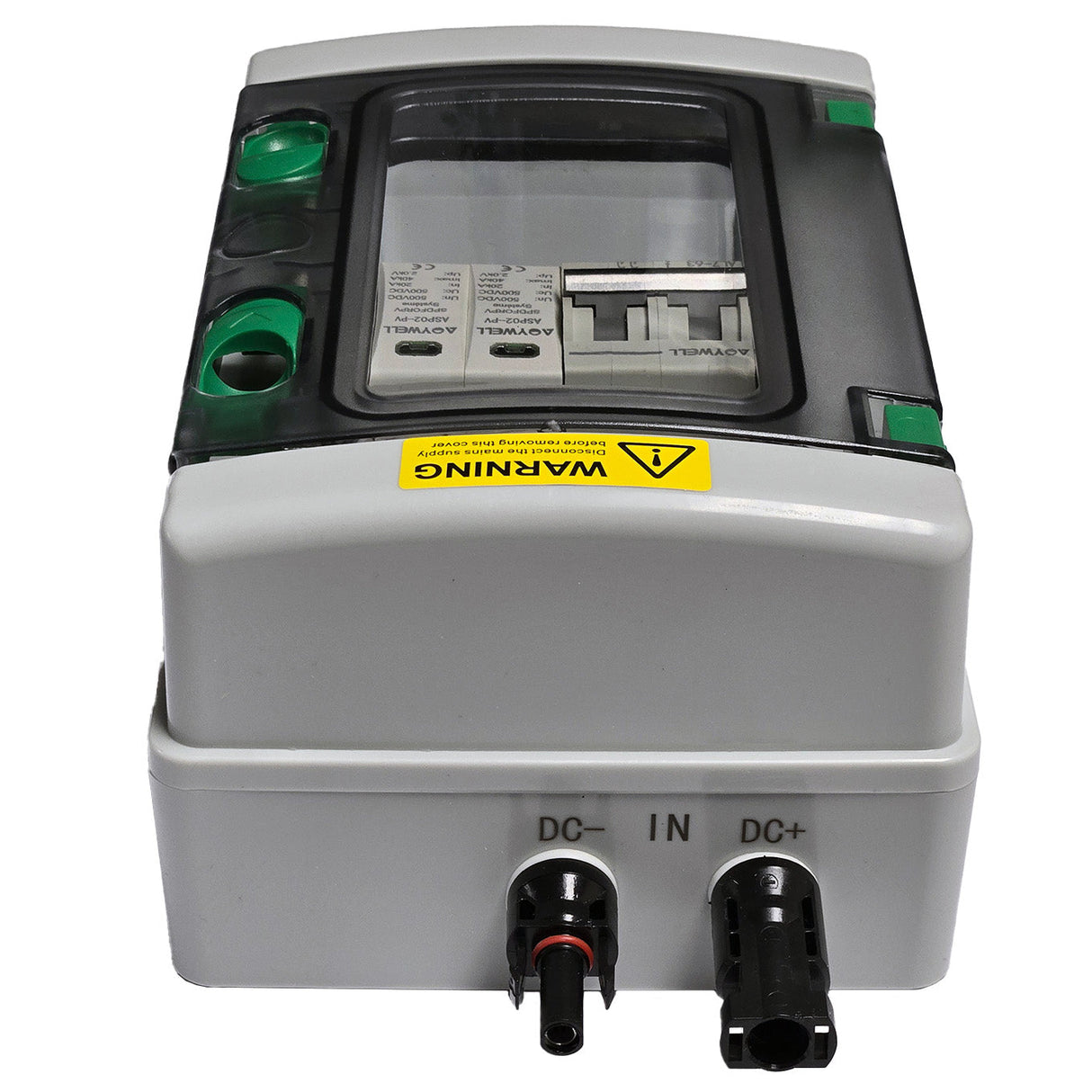 DC Breaker & Surge Protector Quick Connect - MC4 connector DC in