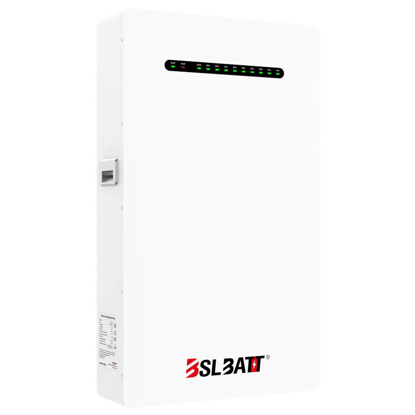 Batterie murale LiFePO4 48V/200Ah de BSLBATT | B-LFP48-200PW