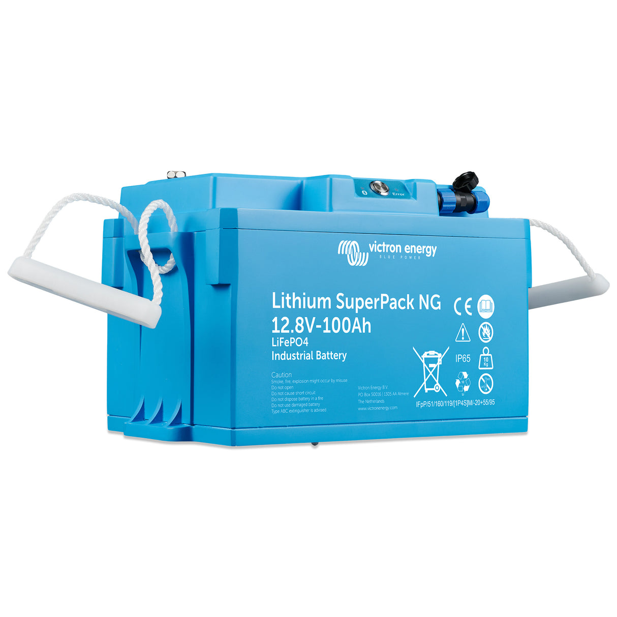 Victron Energy – 12V/100Ah Lithium LifePO4 Self-Heating SuperPack NG Battery | BAT512110740 (left)