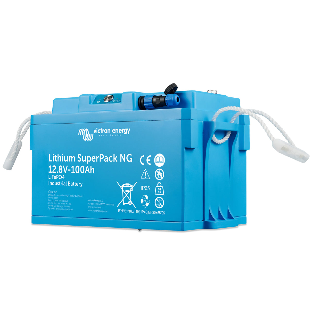 Victron Energy – 12V/100Ah Lithium LifePO4 Self-Heating SuperPack NG Battery | BAT512110740 (right)