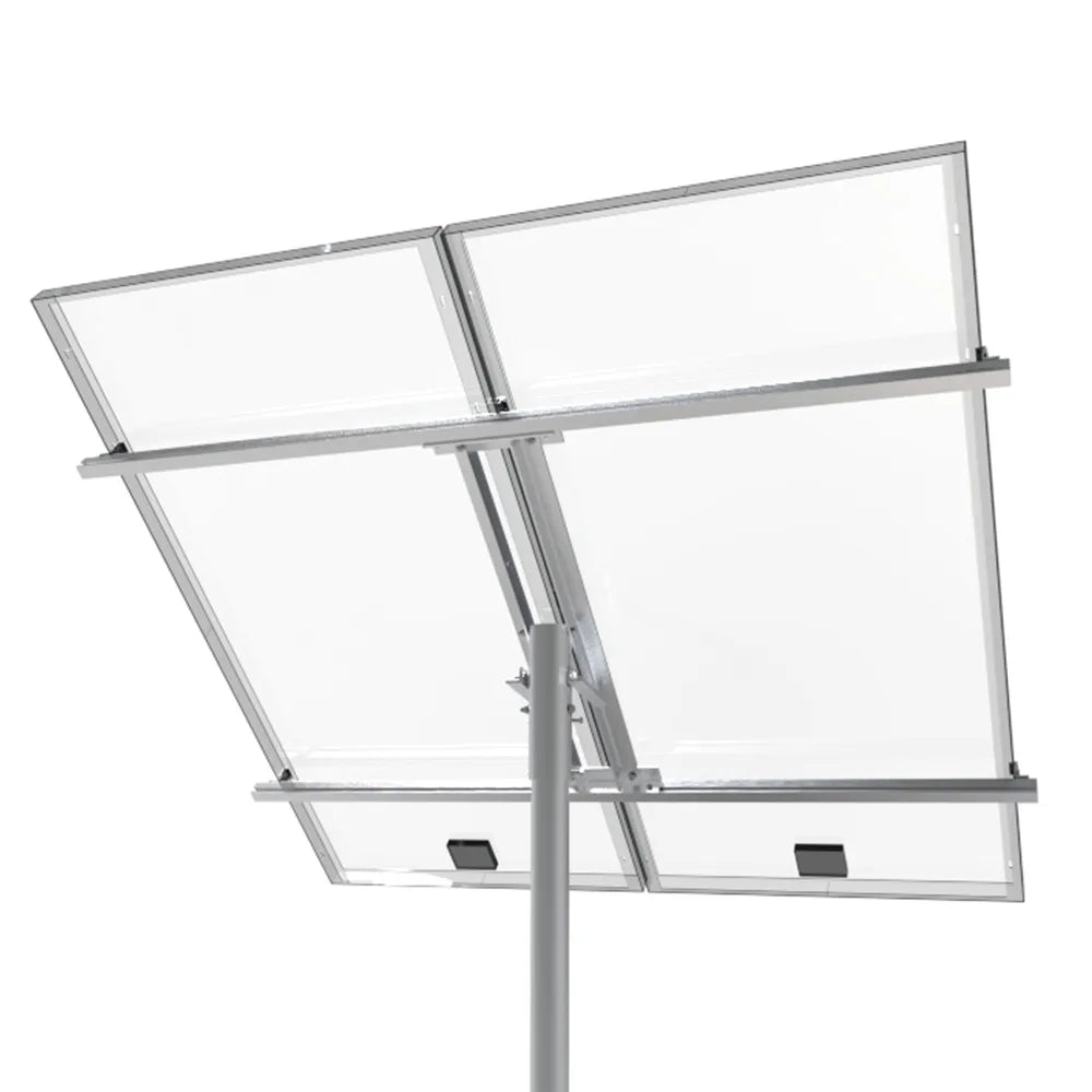 Boîte ouverte - Fast-Rack FT-TPM2-UNI - Support de montage sur poteau pour module 2 x 60/72 cellules, collier de 3 pouces