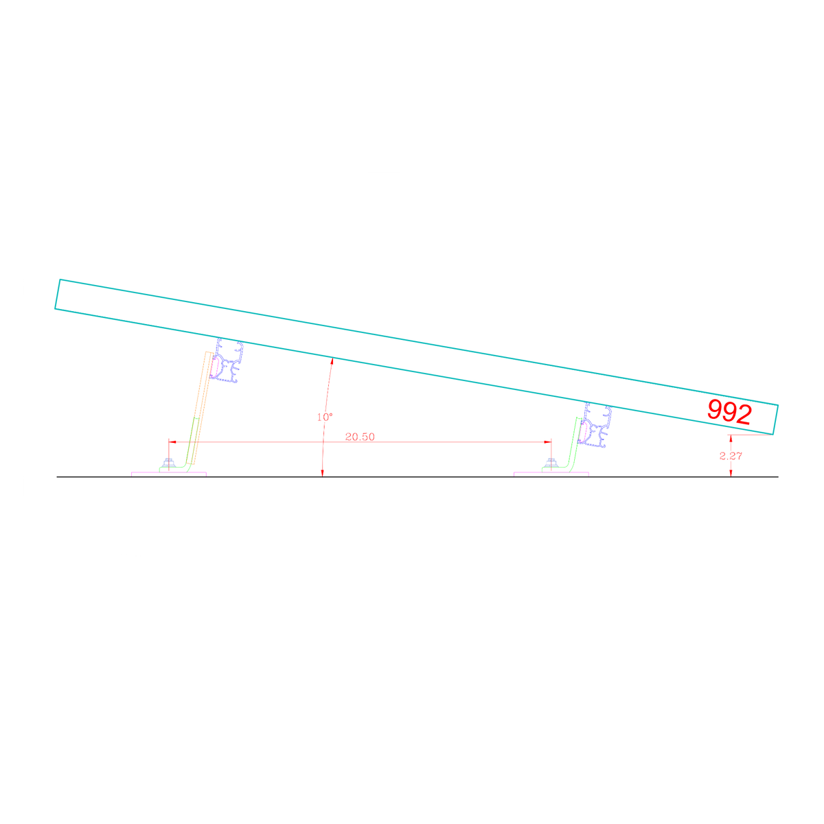 Kinetic | Kit de modules 60 et 72 cellules - Paysage 10°