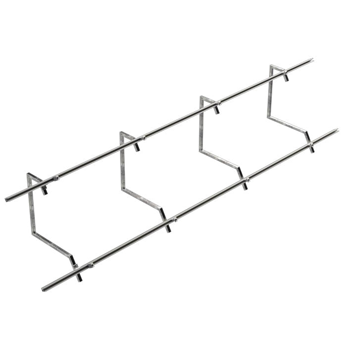 Cadre d'auvent solaire portrait 60° pour panneaux 60 ou 72 cellules - 1 unité