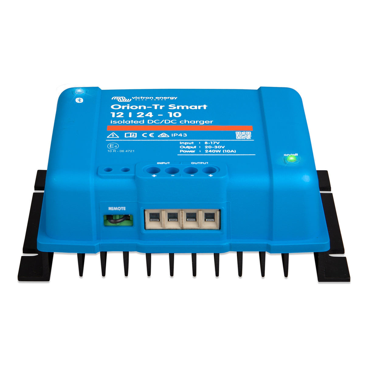 Victron Energy ORI122424120 Orion-Tr Smart 12/24-10A (240W) Isolated DC-DC charger - front top