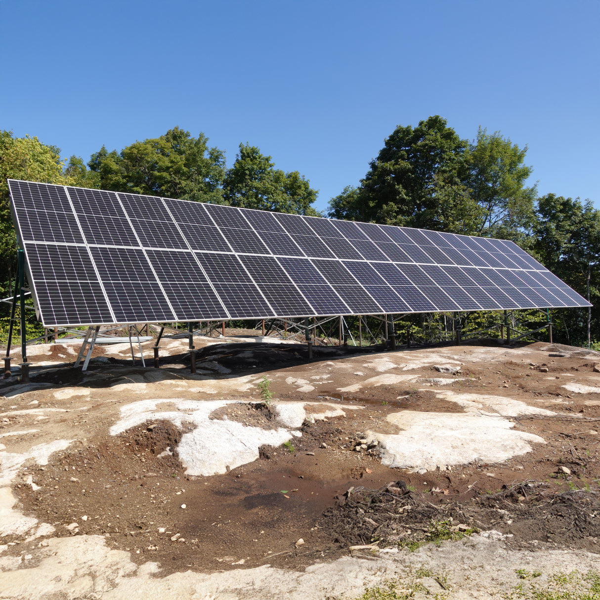 Ground Mounts - Static 40° - Portrait Orientation