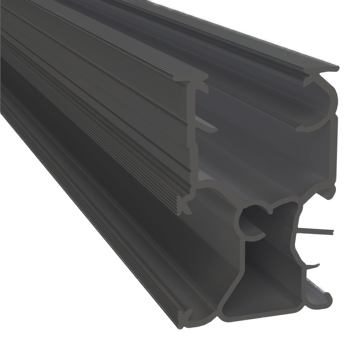 Rail Rapid1 – 140” (11’ 8”) - Fini anodisé noir