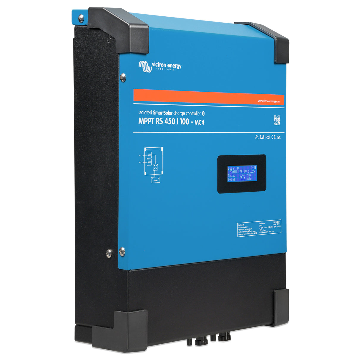 Victron Energy SmartSolar MPPT RS 450/100-MC4 Solar Charge Controller | SCC145110512