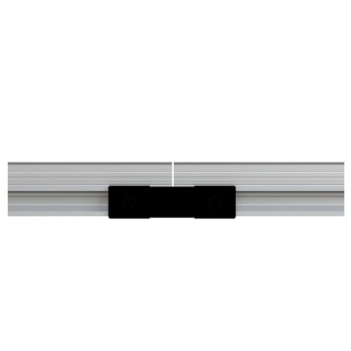 Kinetic KSJ2-BA black anodized joiner - top view