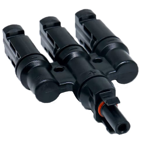 MC4 compatible 3-1 Branch Solar Connectors - male