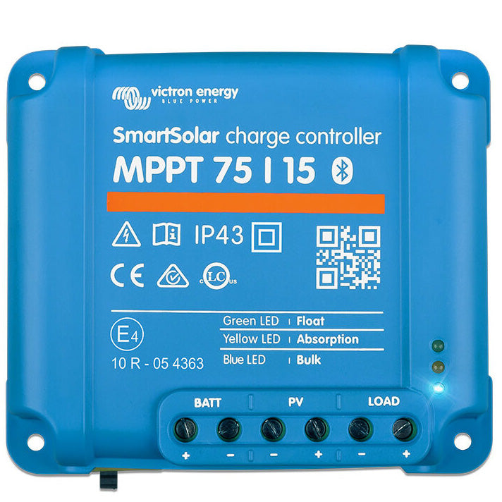 Victron Energy SmartSolar 75/15 solar charge controller - front