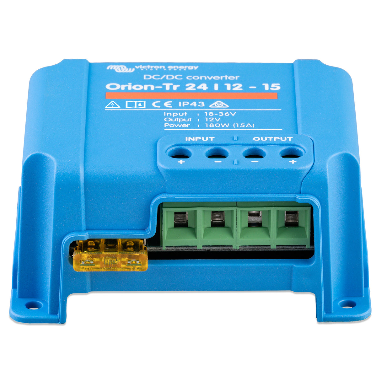 Victron ORI241215200 24V/12 15A DC-DC converter top-front