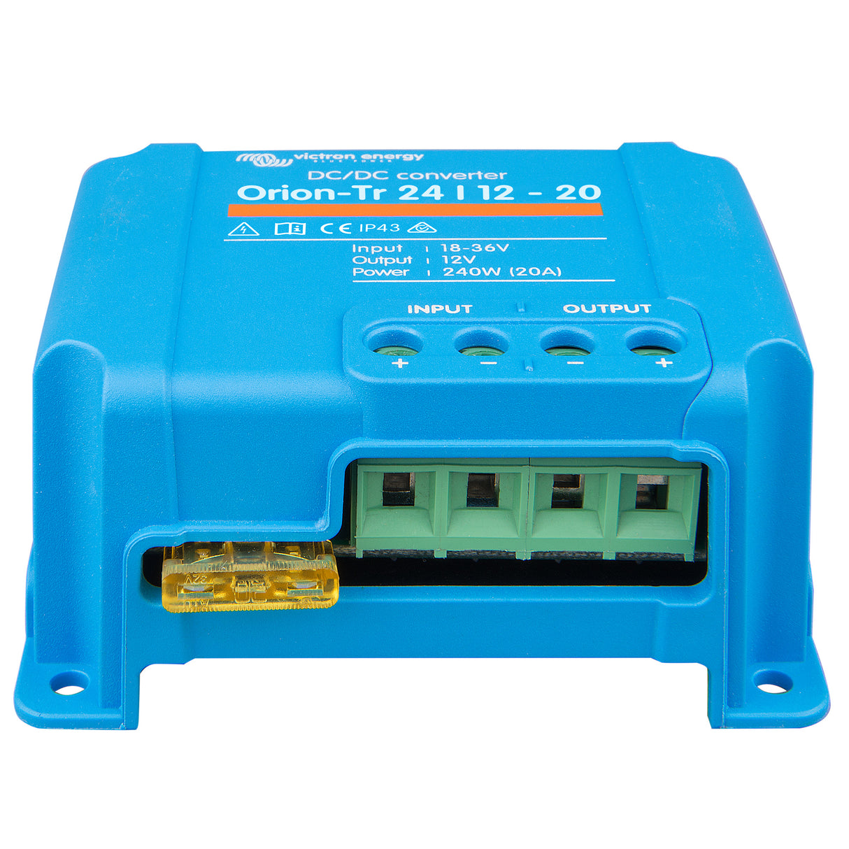 Victron ORI241220200 24V/12V 20A DC-DC converter - top