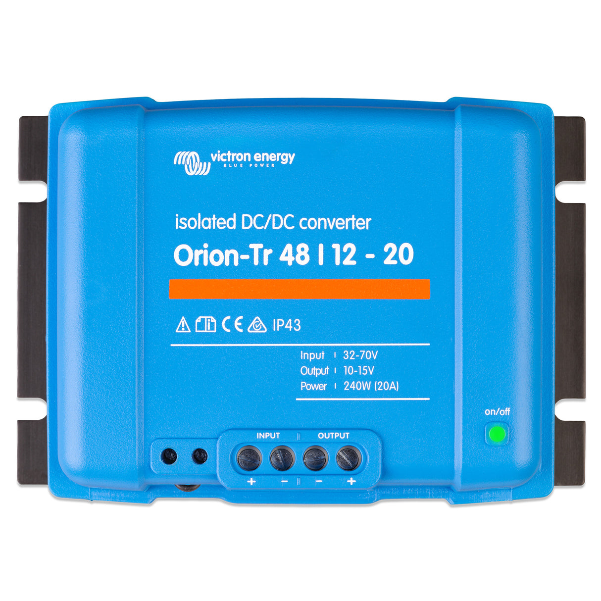 Victron ORI481224110 Isolated DC/DC 48V/12V 20A converter - top