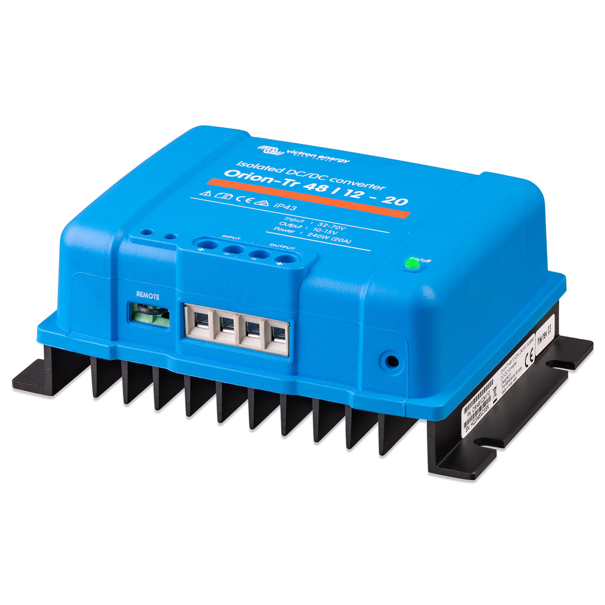 Victron ORI481224110 Isolated DC/DC 48V/12V 20A converter - right