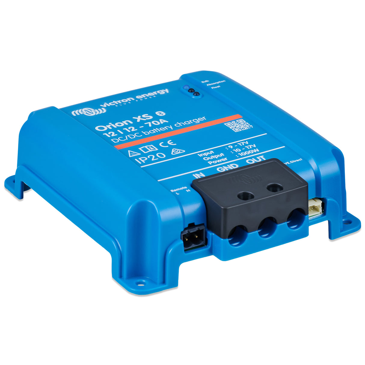 Victron Orion ORI121221040 XS 12-12-70A DC-DC battery charger (left)