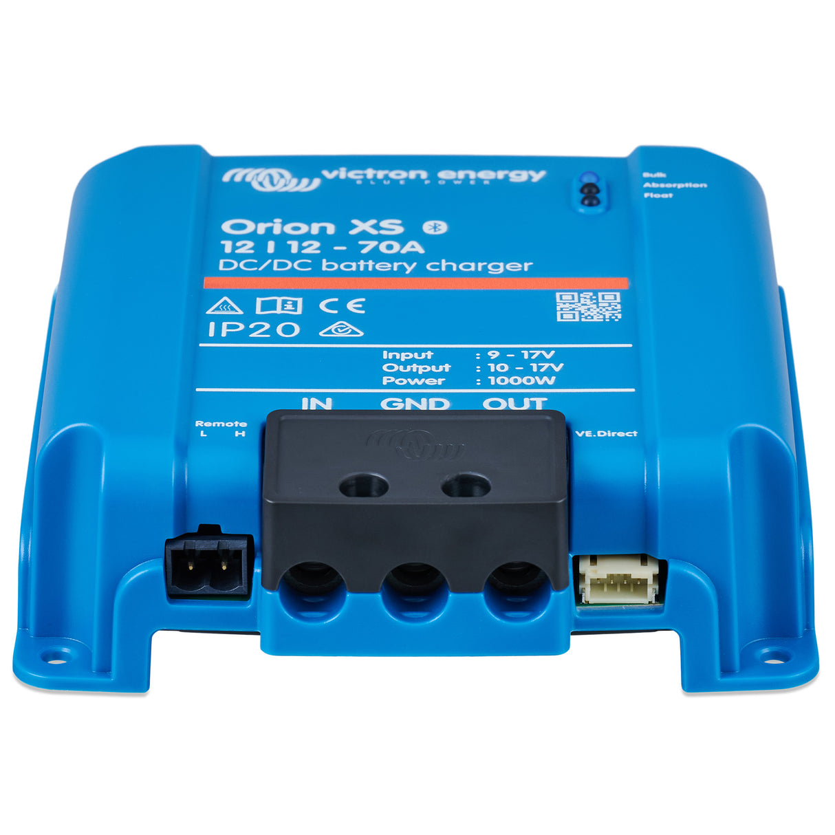 Victron Orion ORI121221040 XS 12-12-70A DC-DC battery charger (front)