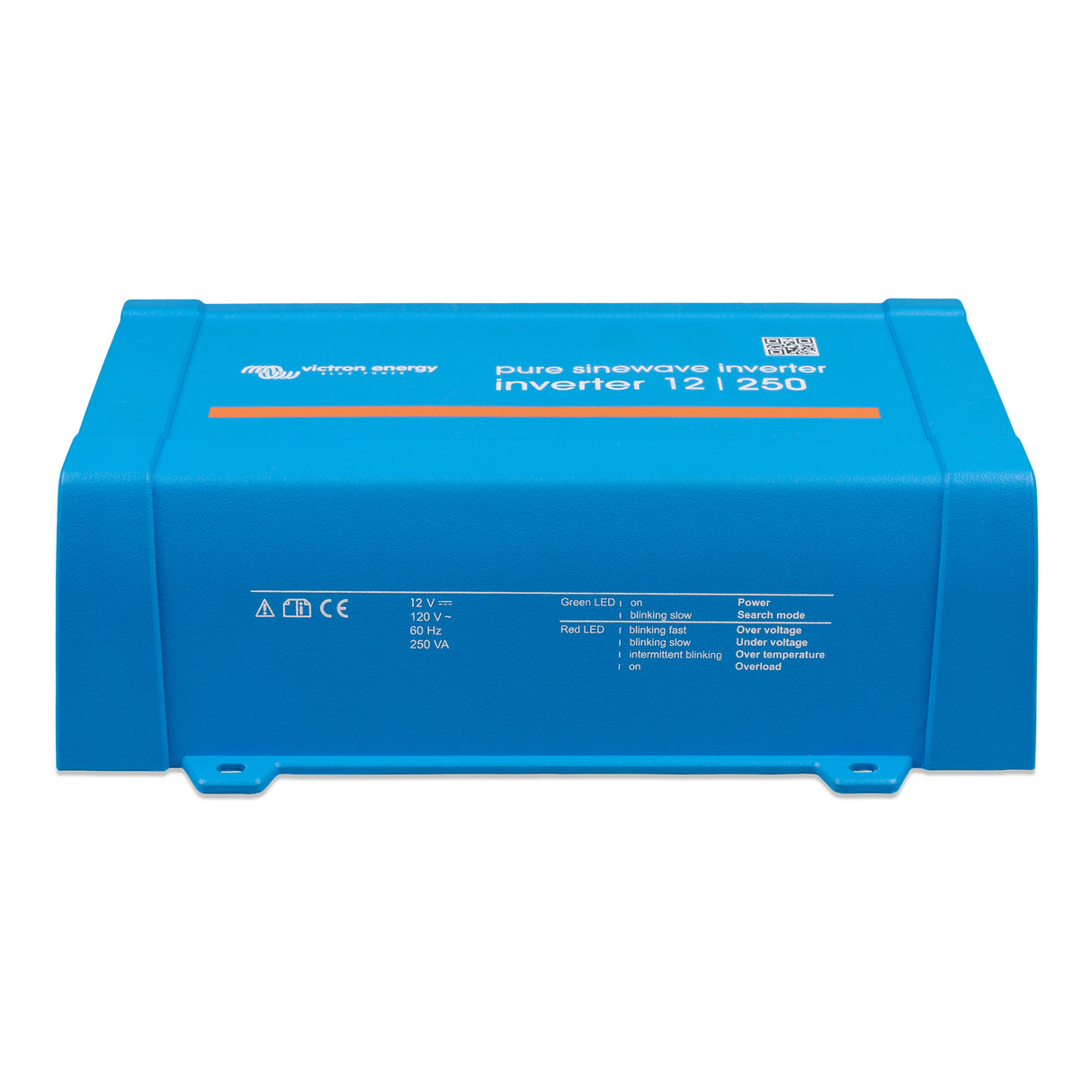 Victron Energy PIN122510510
Phoenix Inverter 12/250 120V VE.Direct NEMA GFCI - side top