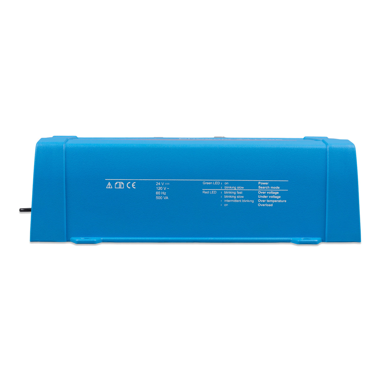 Victron Energy PIN242510510 Inverter 24/500 120V VE.Direct NEMA 5-15R - side
