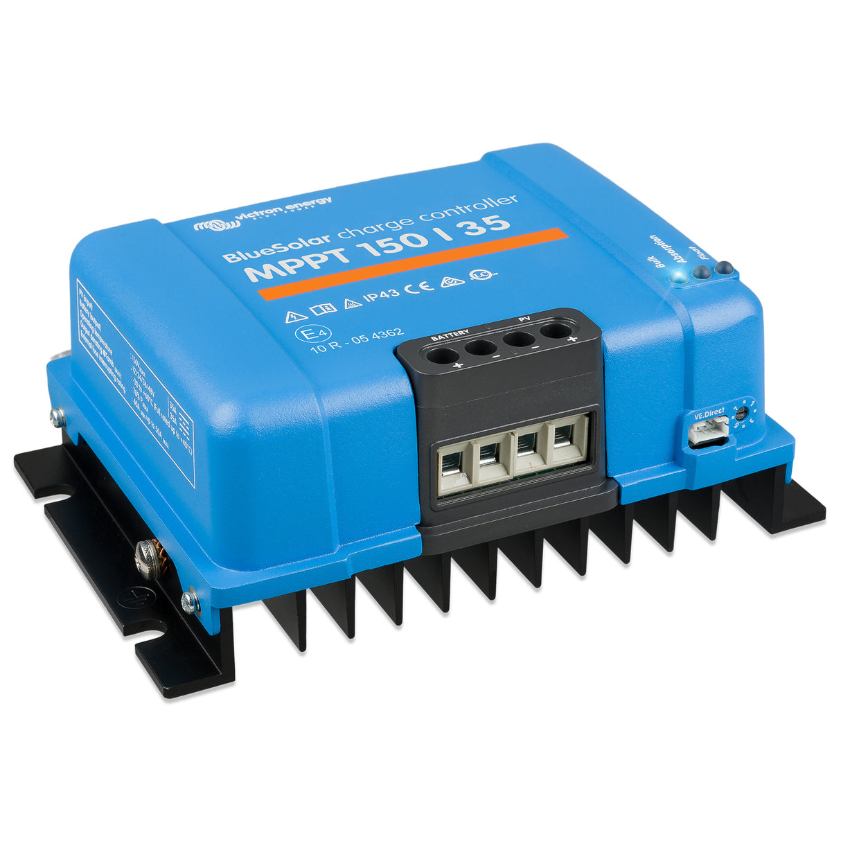 Victron SCC020035000 BlueSolar 150/35 Solar Charge controller - left
