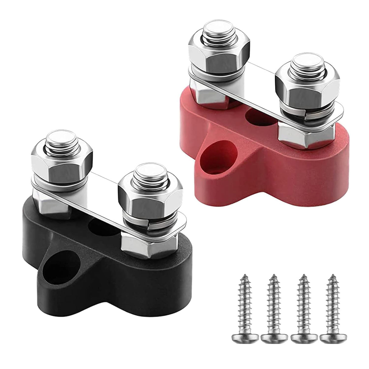 Ensemble de deux bornes de connexion M8 de Victron energy | VBB413020010