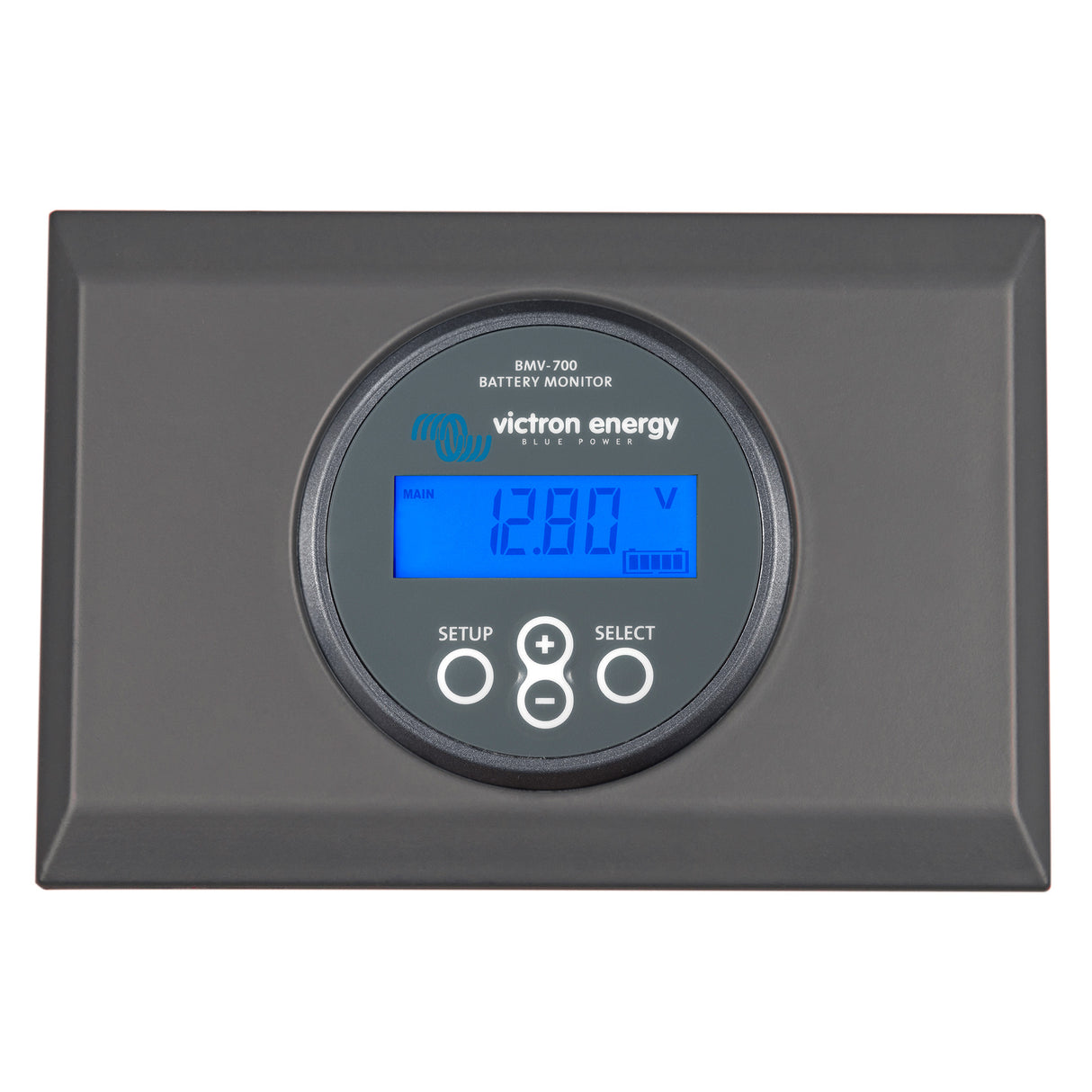 Victron Energy ASS050500000
Wall mounted enclosure for BMV or MPPT Control - front with BMV