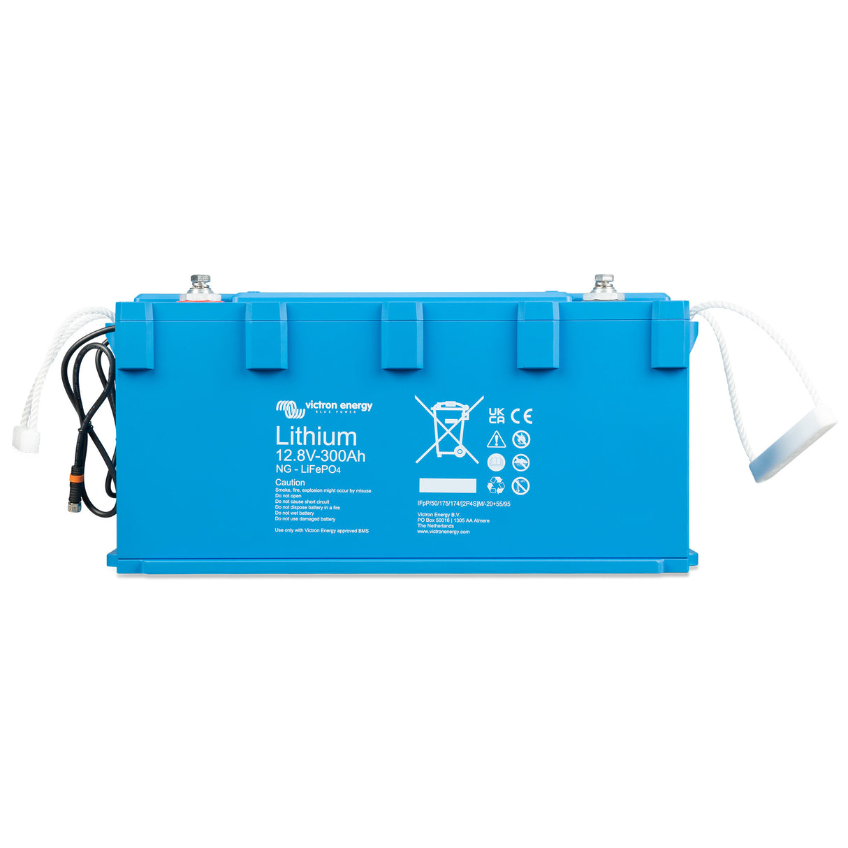 Victron lithium LiFePO4 BAT512130620 12V 300Ah NG battery - front