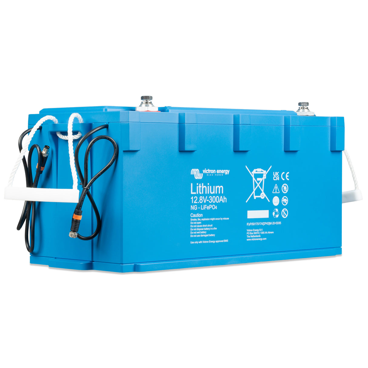 Victron lithium LiFePO4 BAT512130620 12V 300Ah NG battery - left