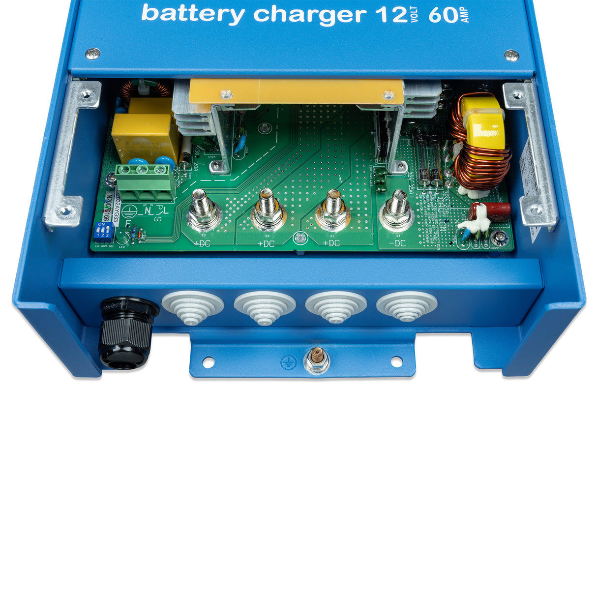 Victron Energy 120V-240V Centaur battery charger 12V/60A - inside