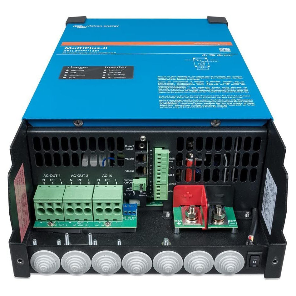 Victron Energy PMP482305102 Multiplus II 48v 3000 120v inverter/charger - top