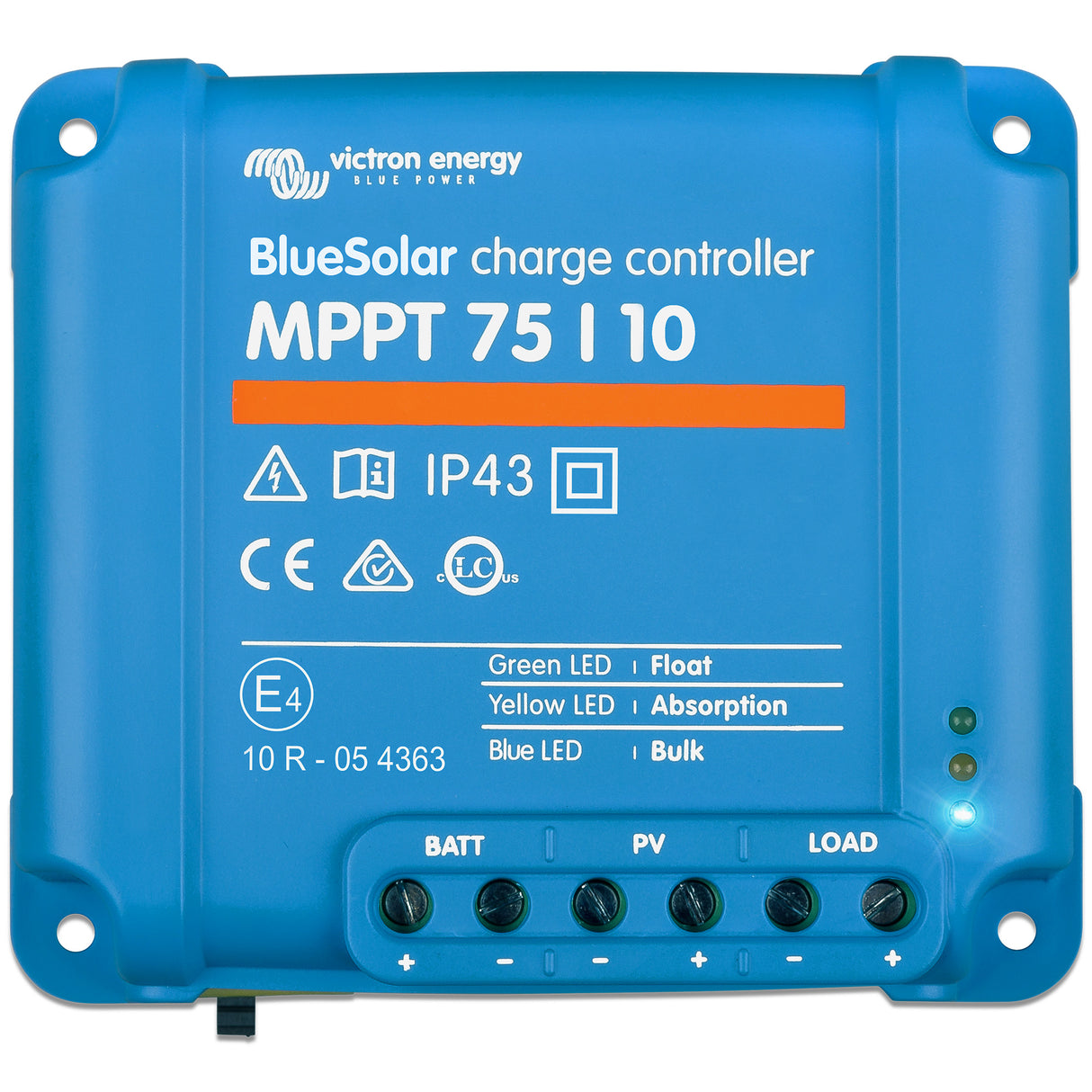 Victron Energy BlueSolar MPPT 75/10 Solar Charge Controller | SCC010010050R