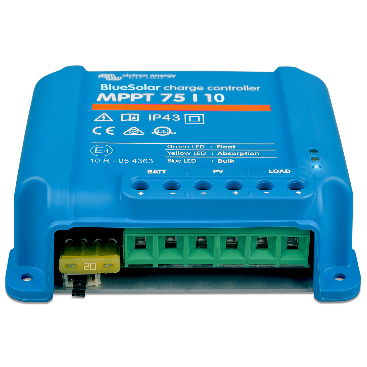 Victron SCC010010050R BlueSolar MPPT 75/10 Retail - Front