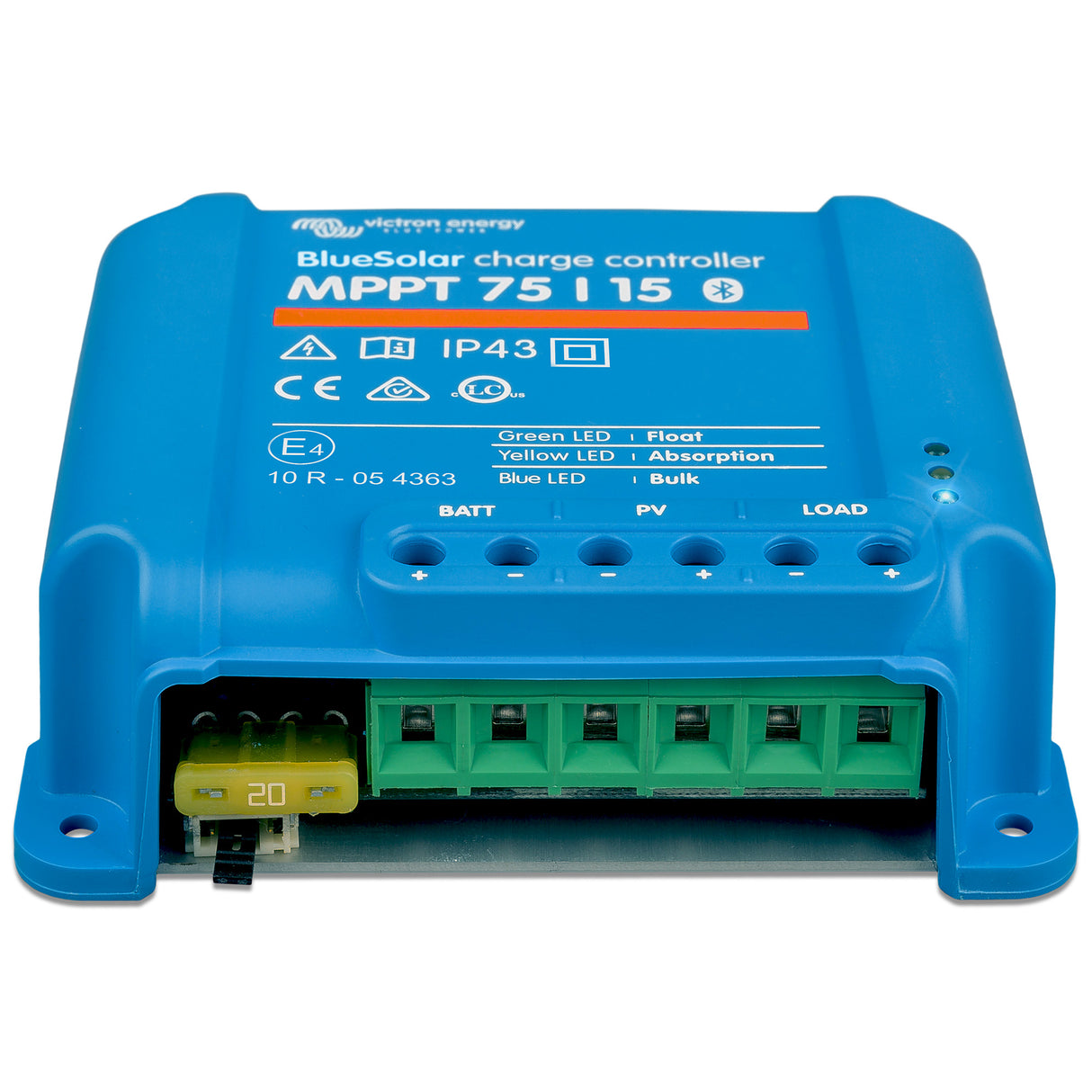 Victron SCC010015050R BlueSolar MPPT 75/15 Retail - Top