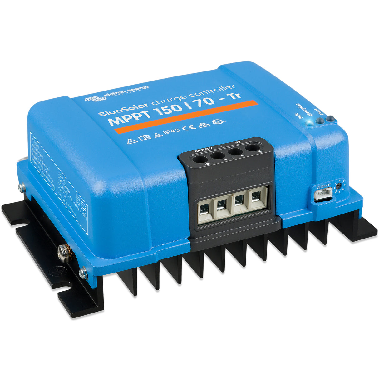 Victron -SCC010070200 BlueSolar MPPT 150/70 Solar Charge Controller - Left