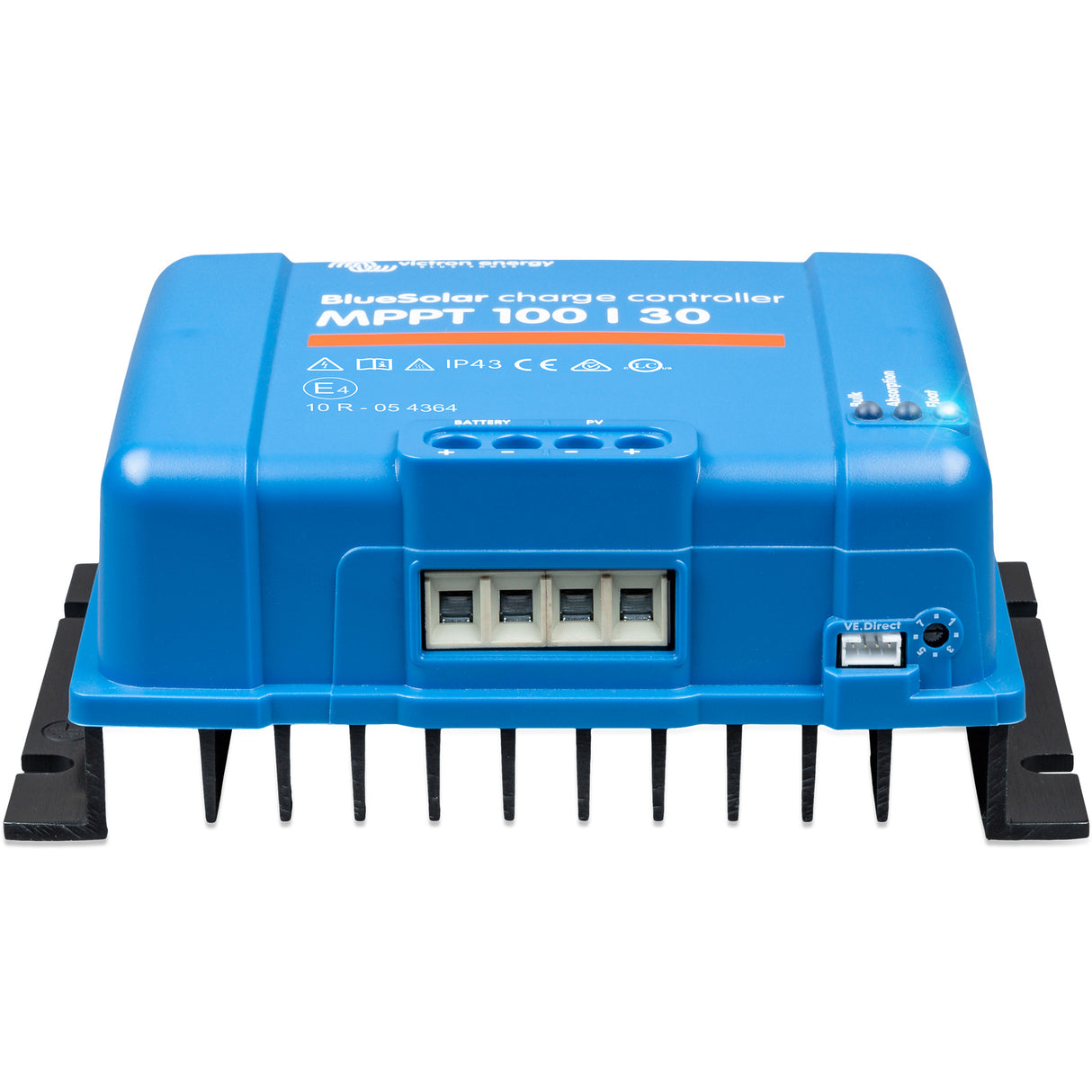 Victron SCC020030200 BlueSolar MPPT 100/30 Solar Charge Controller - Front