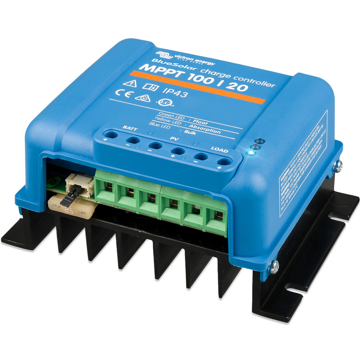 Victron scc110020170r BlueSolar MPPT 100/20 Solar Charge Controller - Right