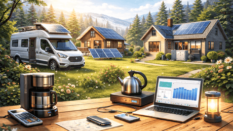 The Ultimate Appliance Energy Consumption Guide: Planning Your Off-Grid, RV / Van, or Backup Power System