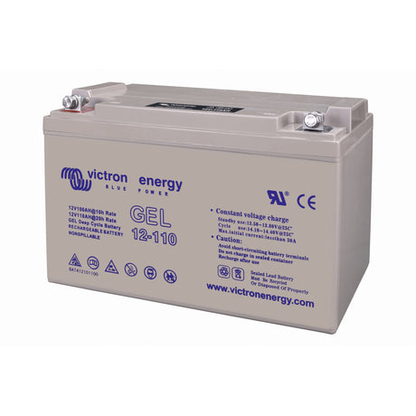 Victron Energy BAT412101104 Gel 12V 110Ah deep cycle battery - right