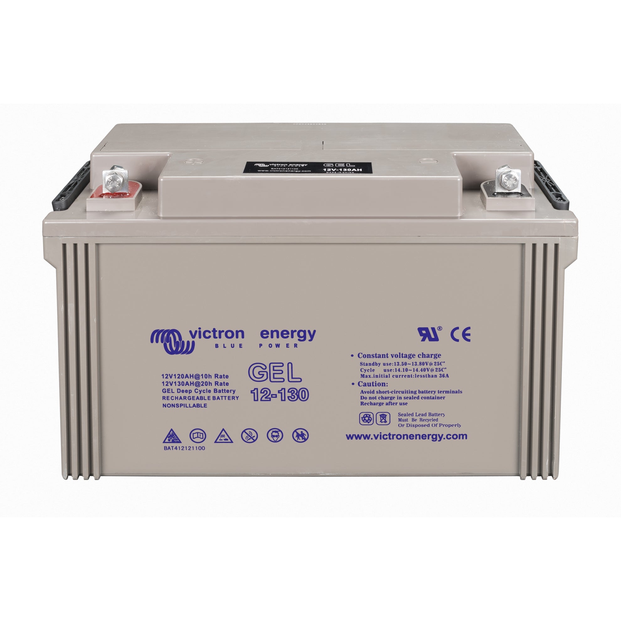 Victron Energy – 12V/130Ah Deep Cycle Gel Battery | BAT412121104