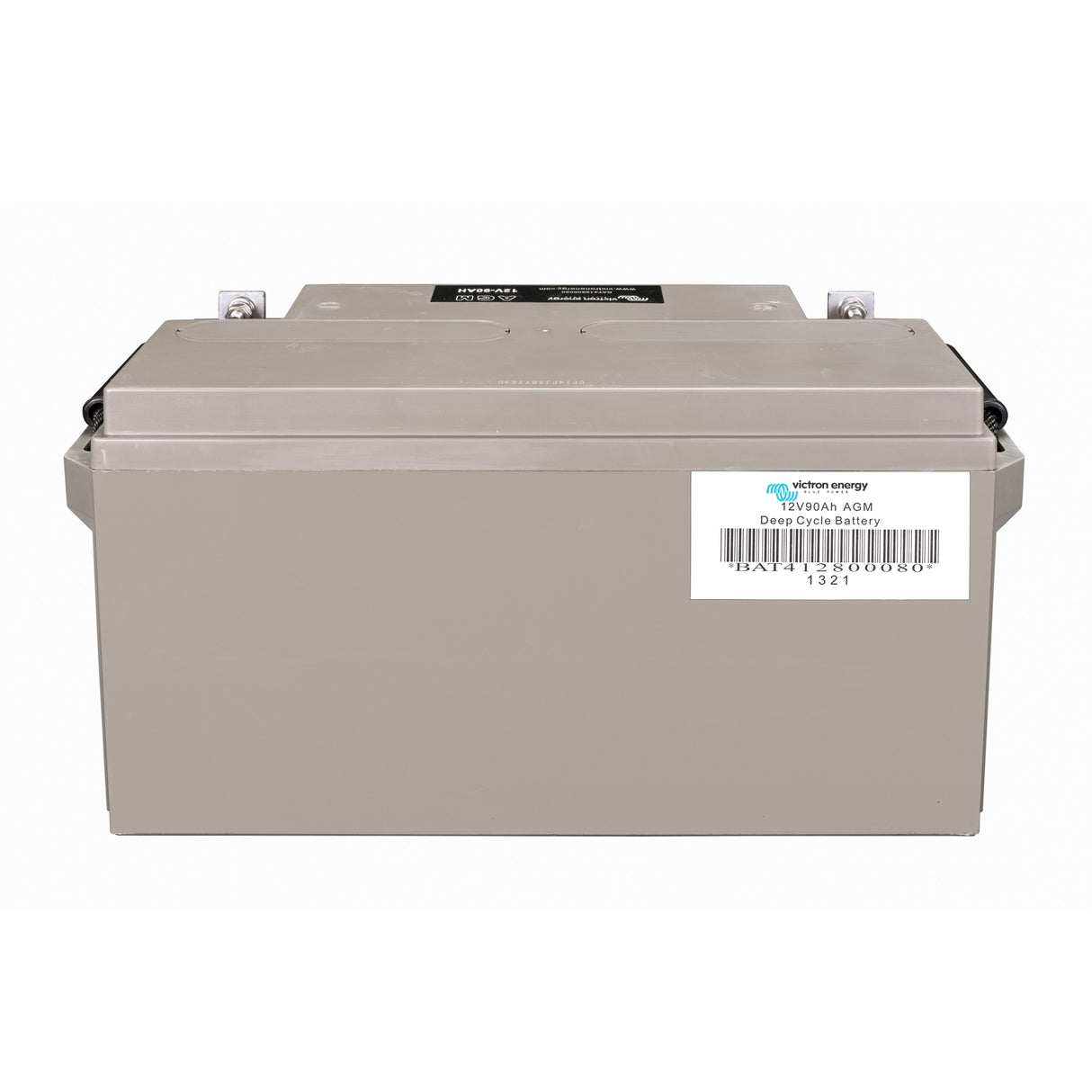 Victron Energy BAT412800084 AGM 12V 90Ah deep cycle battery - back