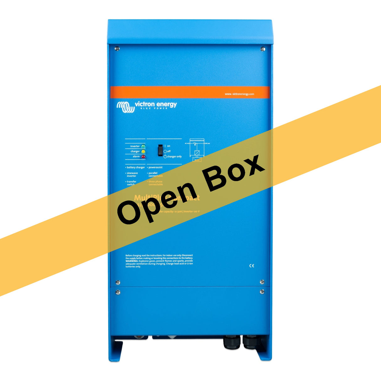 Open Box #MK69H - MultiPlus Compact 24/2000/50-50 120V VE.Bus | CMP242200100