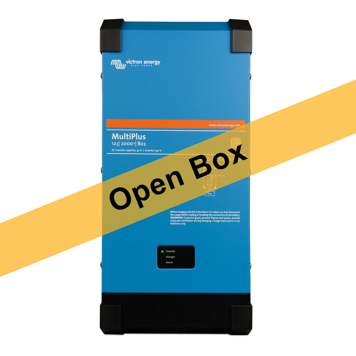Open Box #WTU26 - MultiPlus 12/2000/80-50 120V VE.Bus (UL 458) | PMP122200102