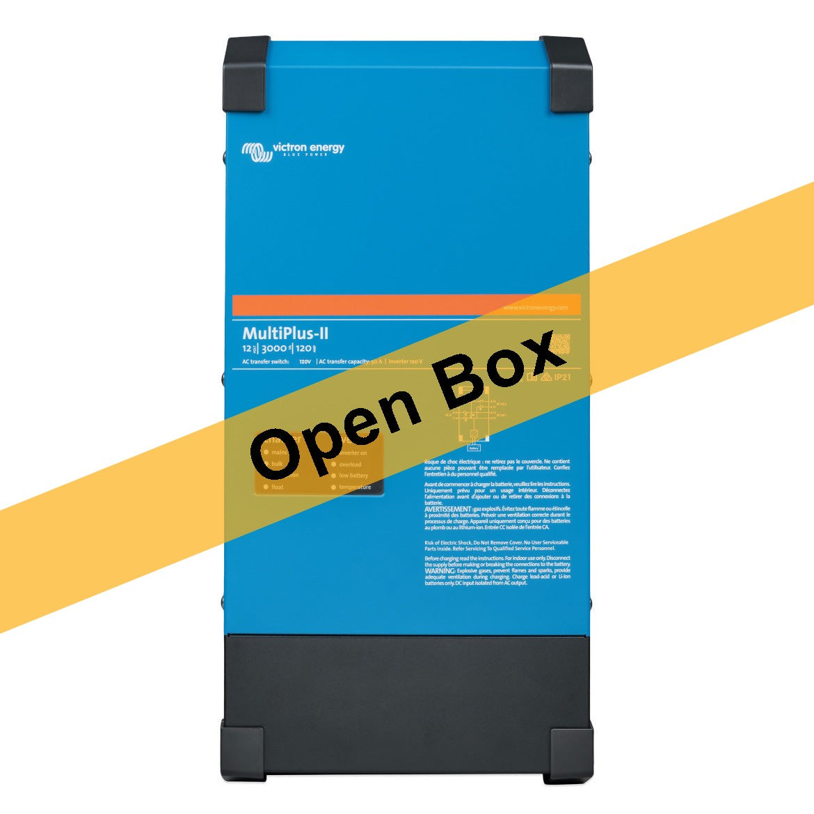 Open Box #GVK79 - Victron MultiPlus-II 12/3000/120-50 120V | PMP122305120