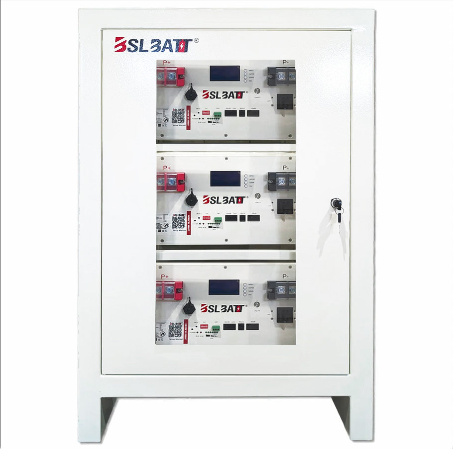 Cabinet pour batteries 48V de BSLBATT (version pour 3 batteries)
