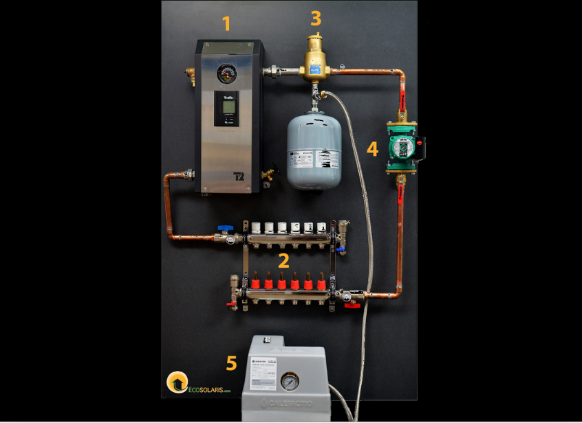 Début des panneaux prémontés