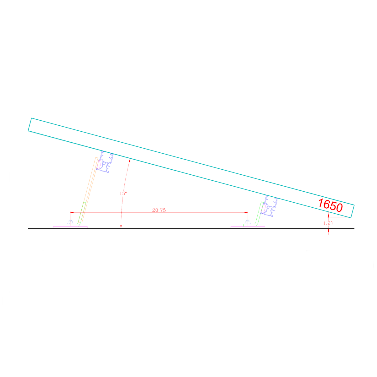 Kinetic | Kit de modules 60 et 72 cellules - Paysage 15°