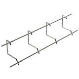 Cadre d'auvent solaire portrait 60° pour panneaux 60 ou 72 cellules - 1 unité