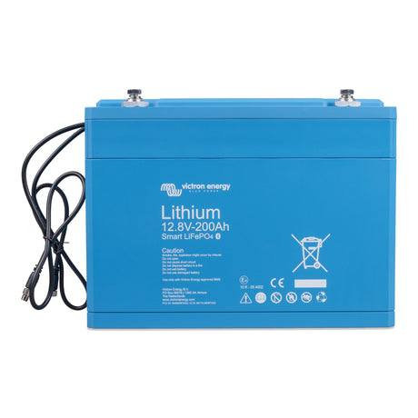 Victron Energy BAT512120610 lithium LiFePO4 NG 12.8V 200Ah Smart battery - front