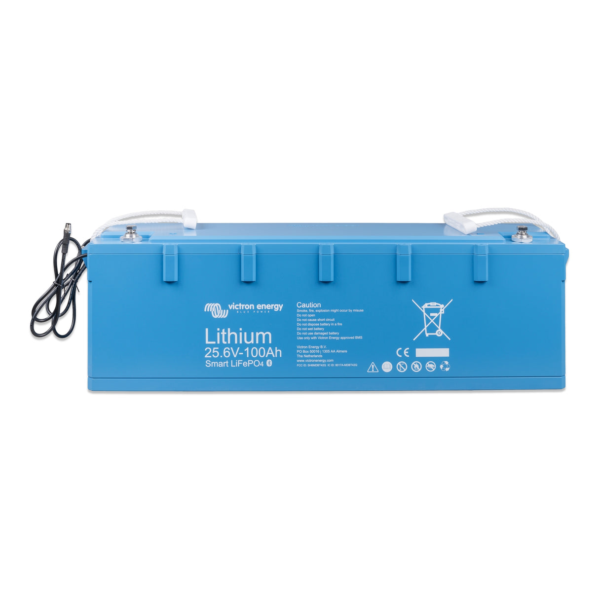 Victron Energy BAT512110610 lithium Smart LiFePO4 24V 100Ah Smart battery - top front